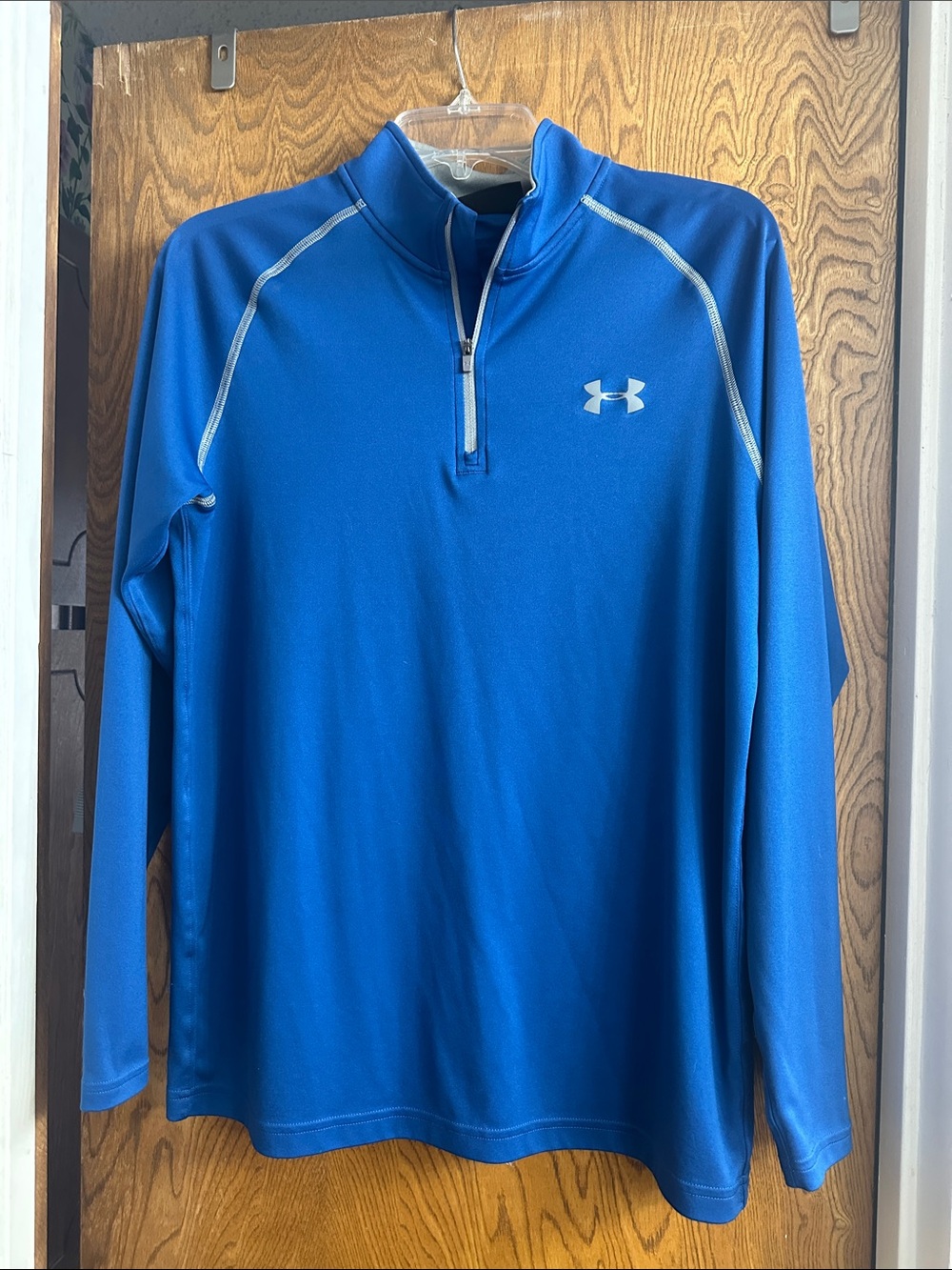 Under Armour Royal Blue Long-Sleeve Quarter-Zip Pullover
